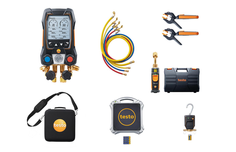 testo 557s - Универсальный комплект для тепловых насосов, фото 1