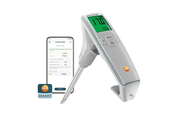 testo 270 BT - Тестер масла для фритюра с поверкой