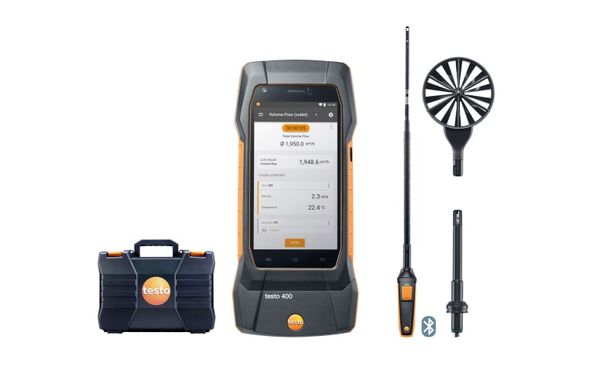 Комплект testo 400 для вентиляции с зондом с обогреваемой струной