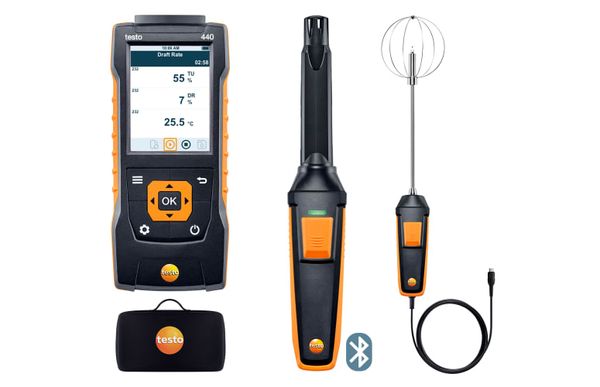testo 440 Комплект уровня комфорта с Bluetooth® - testo 440 Комплект уровня комфорта с Bluetooth®