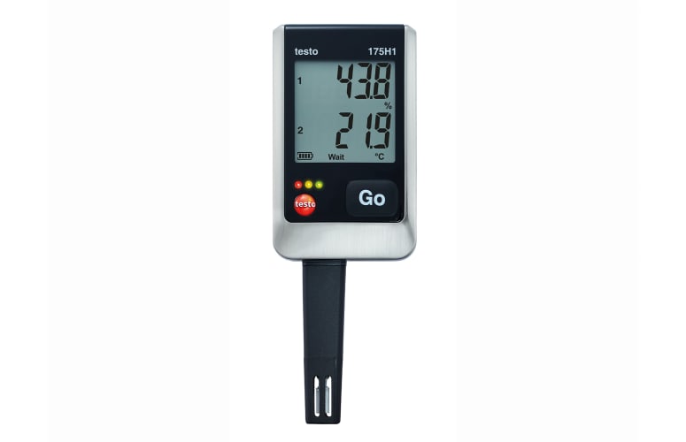 testo 175 H1 - Логгер данных температуры и влажности с интегрированным внешним зондом, фото 1