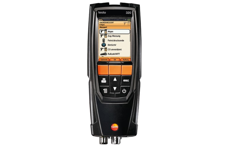 testo 320 basic - Компактный анализатор дымовых газов, фото 1
