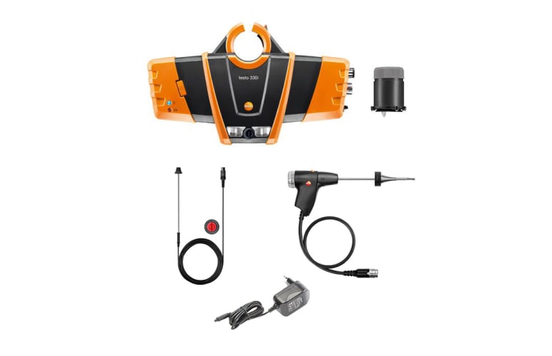 Базовый комплект testo 330i - Анализатор дымовых газов, фото 1