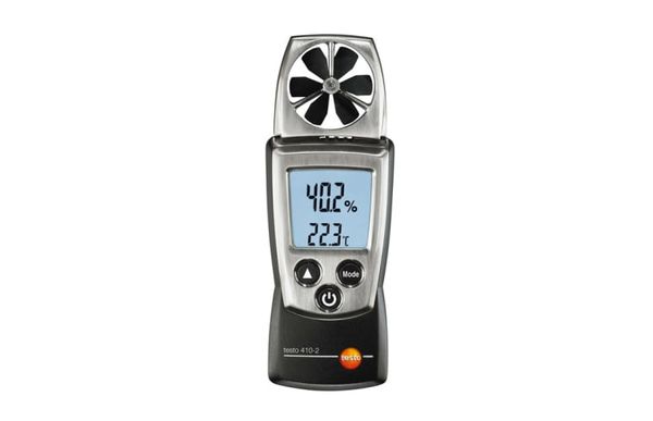 testo 410-2 - Карманный анемометр с крыльчаткой и сенсором влажности Testo