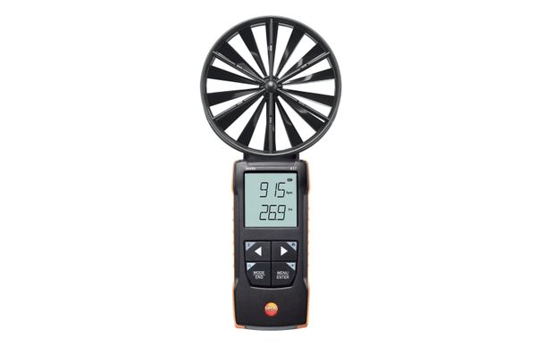 testo 417 - Анемометр с крыльчаткой 100 мм и подключением к приложению