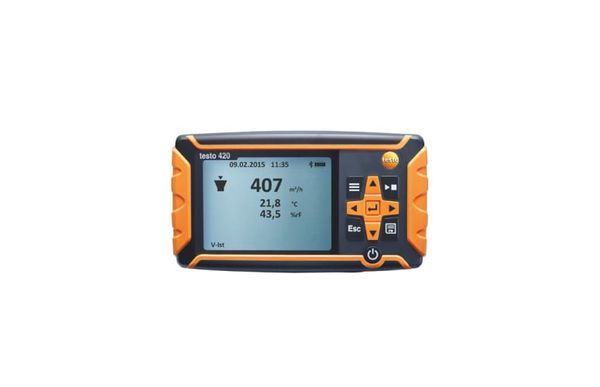 testo 420 - Прибор для измерения дифференциального давления