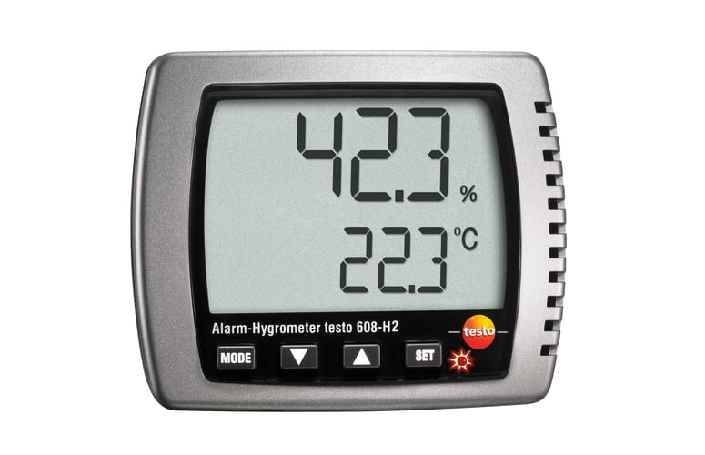 testo 608-H2 - Термогигрометр с функцией сигнализации, фото 1