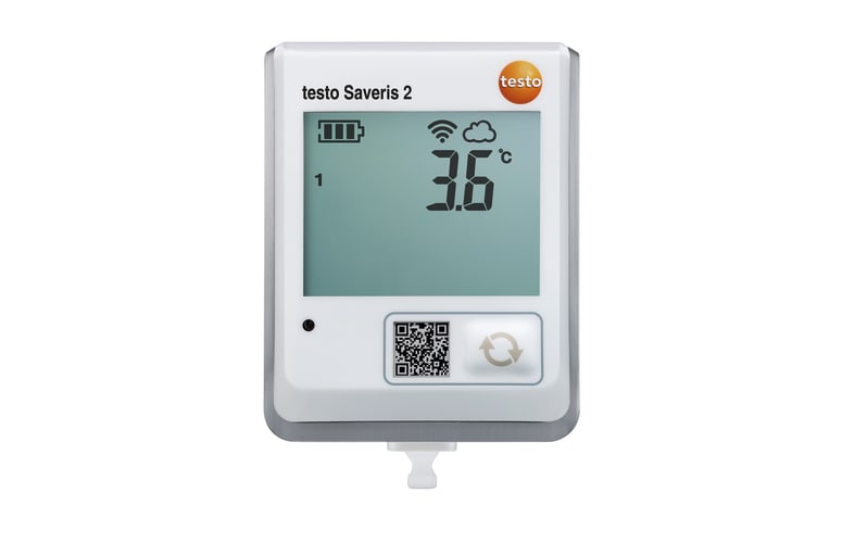 testo Saveris 2-T1 - testo Saveris 2-T1 - WiFi-логгер данных с дисплеем и встроенным сенсором температуры, фото 1